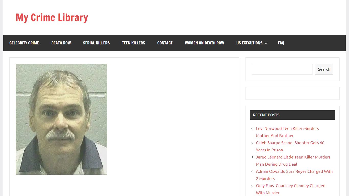 Leonard Drane Georgia Death Row | My Crime Library